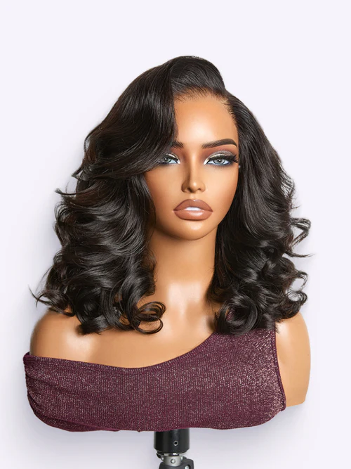 NatureMAX™ 200% Density Ombre Brown -Natural Loose Wave Glueless 13x6 HD Lace Front Shoulder Length Wig Pre-Cut Lace Flexi-Fit Drawstring Cap NatureMAX™ 200 Density Ombre Brown Natural Loose Wave Glueless 13x6 HD Lace Front Shoulder Length Wig Pre Cut Lace Flexi Fit Drawstring Cap